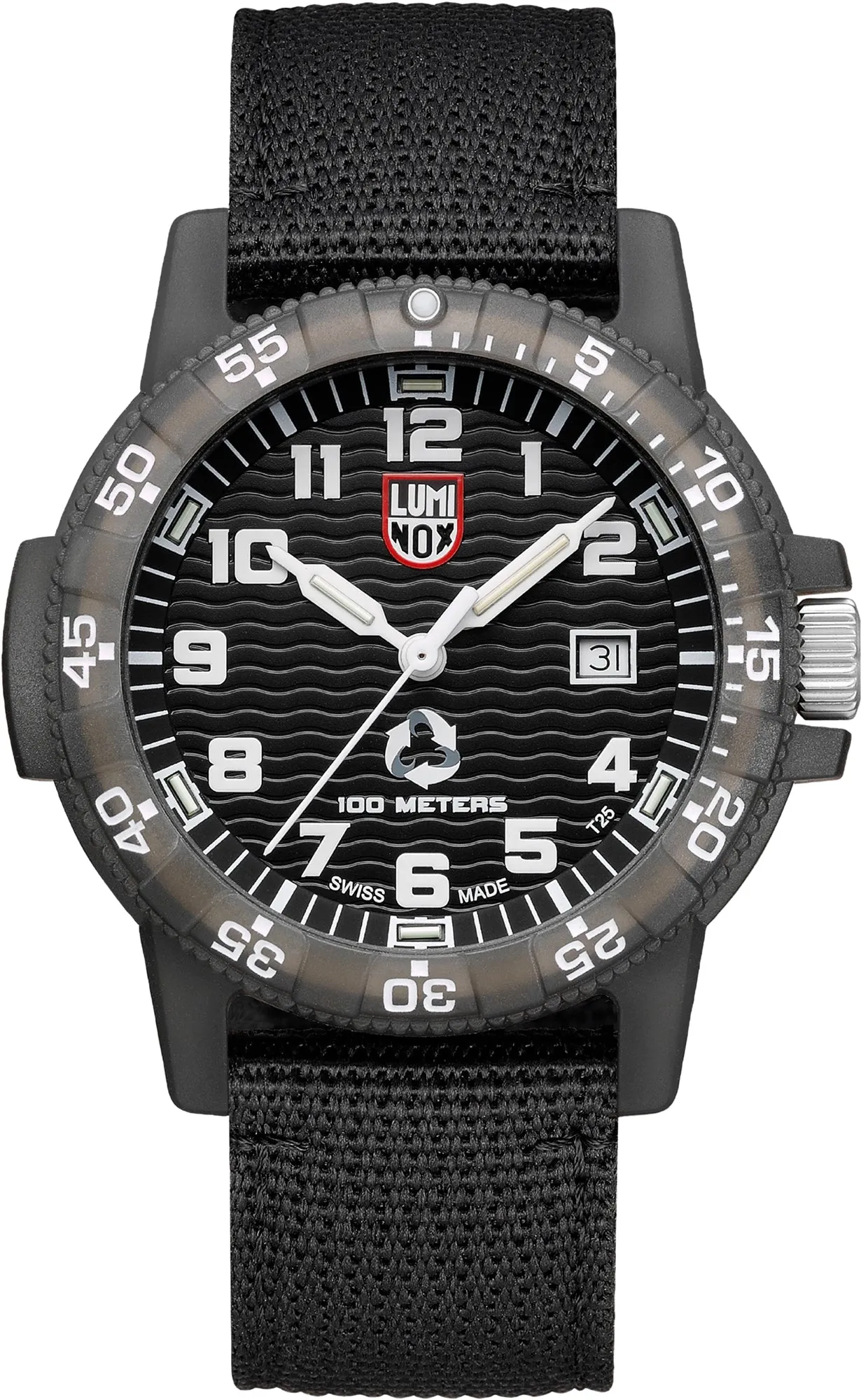 LMX Watch Sea Leatherback Sea Turtle Giant 32 Series Black