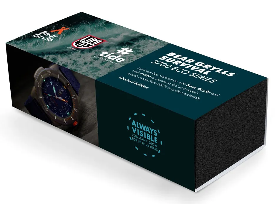 LMX Watch Sea Leatherback Sea Turtle Giant 32 Series Black