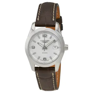 Longines Conquest Classic Silver Dial Ladies Watch L22854763 L2.285.4.76.3