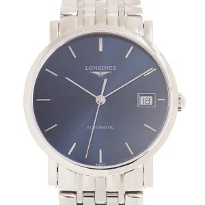Longines Elegant Automatic Blue Dial 34.5 mm Watch L4.809.4.92.6