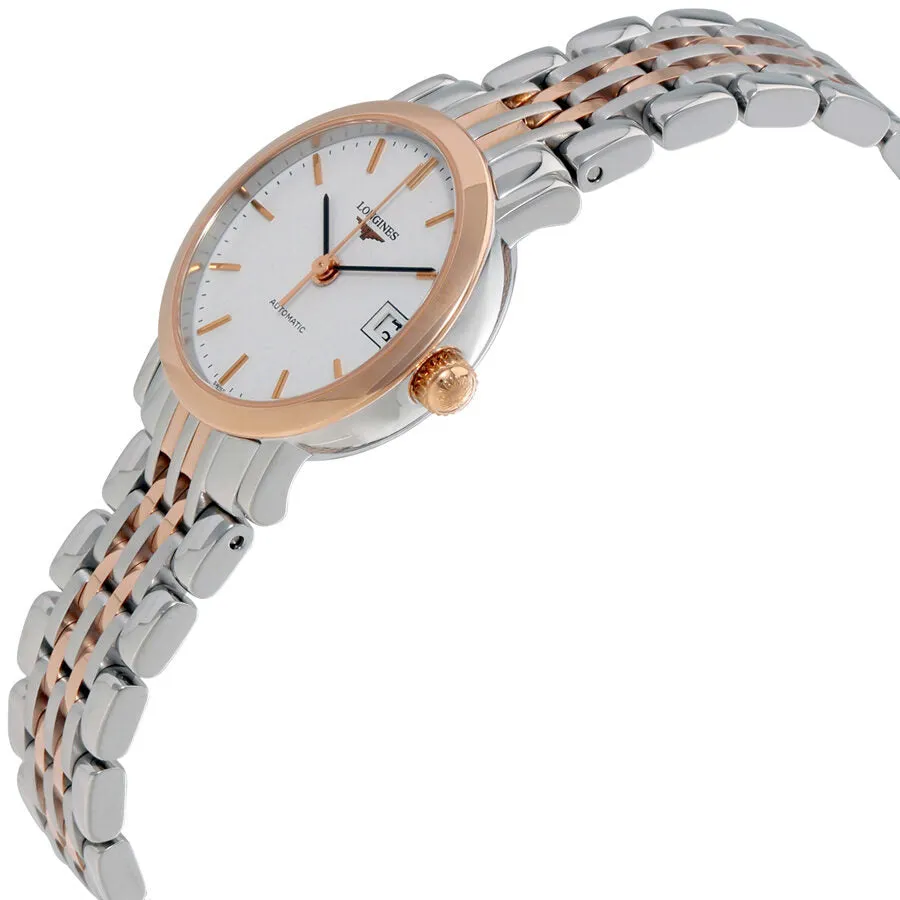 Longines Elegant Automatic White Dial Ladies Watch L4.309.5.12.7