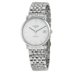 Longines Elegant Automatic White Dial Ladies Watch L48094126 L4.809.4.12.6