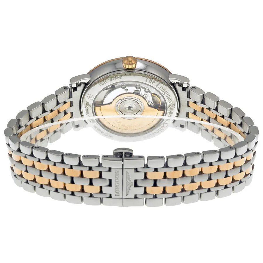 Longines Elegant Automatic White Dial Two-tone Steel Watch L4.810.5.12.7