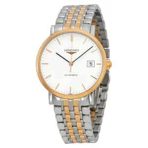 Longines Elegant Automatic White Dial Two-tone Steel Watch L4.810.5.12.7