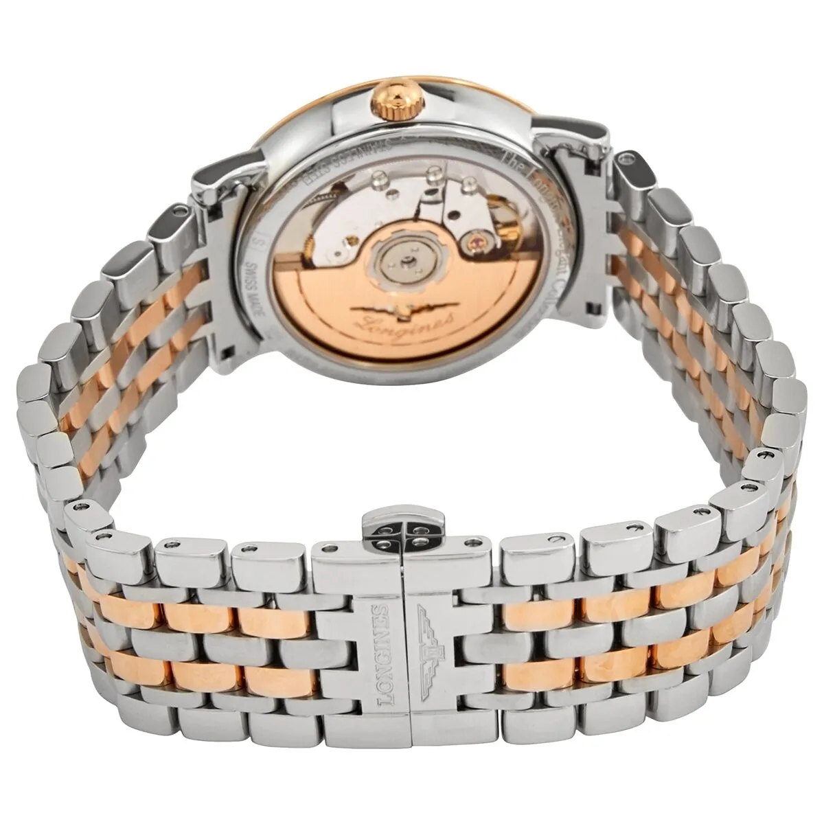Longines Elegant Diamond Silver Dial Ladies Watch L4.809.5.77.7