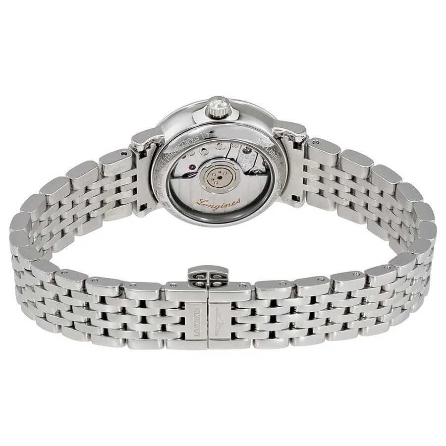 Longines Elegant Grey Dial Automatic Ladies Watch L4.309.4.72.6