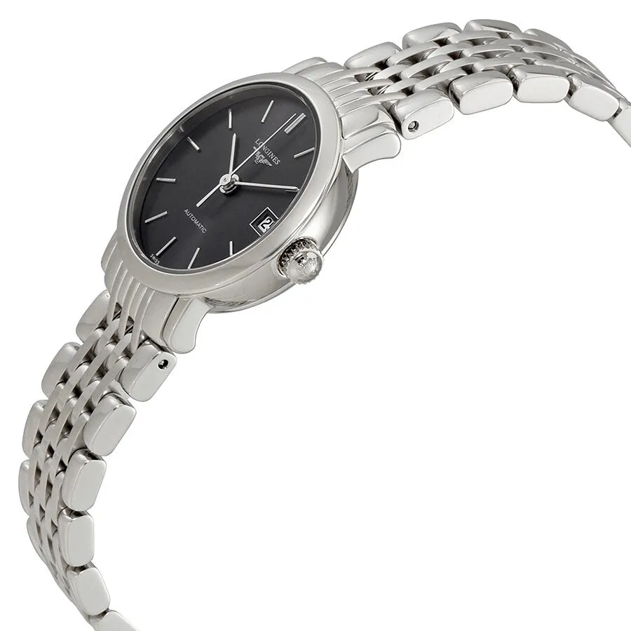 Longines Elegant Grey Dial Automatic Ladies Watch L4.309.4.72.6