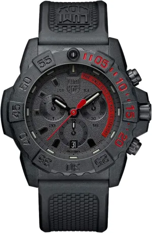 Luminox - Navy Seal - Men's Watch 45 mm  Military Diving Watch - Black Chronograph - Water Resistant - Mens Watch - Date Function - 200 m - Mens Watches - Made in Switzerland