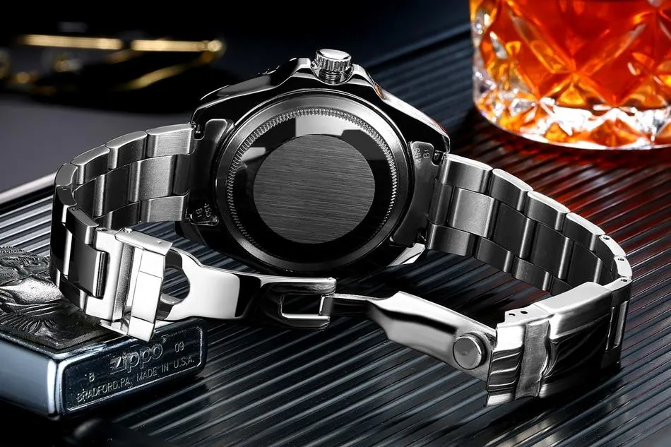 Luxury Automatic Date Dial Business Watch