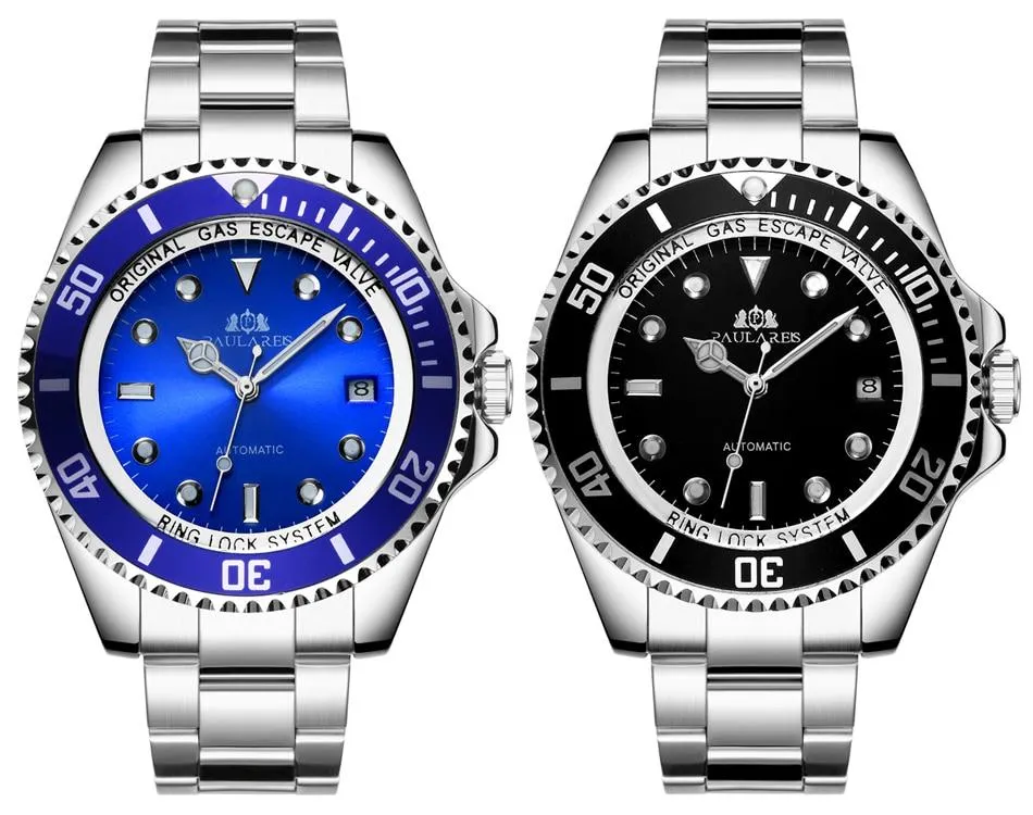 Luxury Automatic Date Dial Business Watch