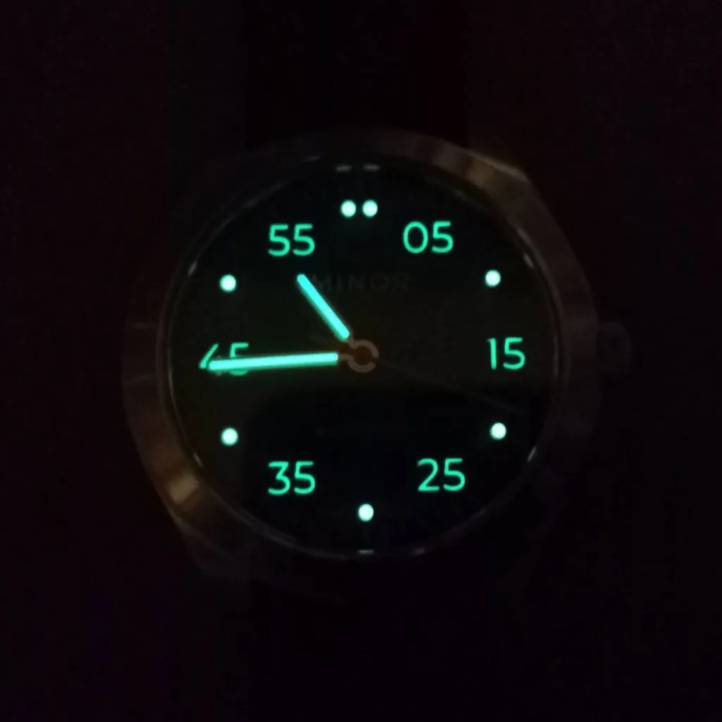 Minor Heritage Electric&nbsp;Blue - Swiss&nbsp;Made Limited&nbsp;Edition