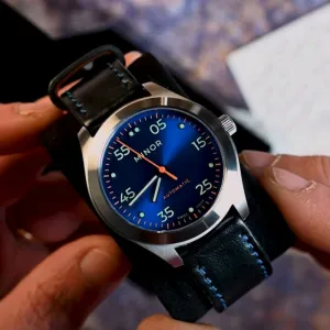 Minor Heritage Electric&nbsp;Blue - Swiss&nbsp;Made Limited&nbsp;Edition