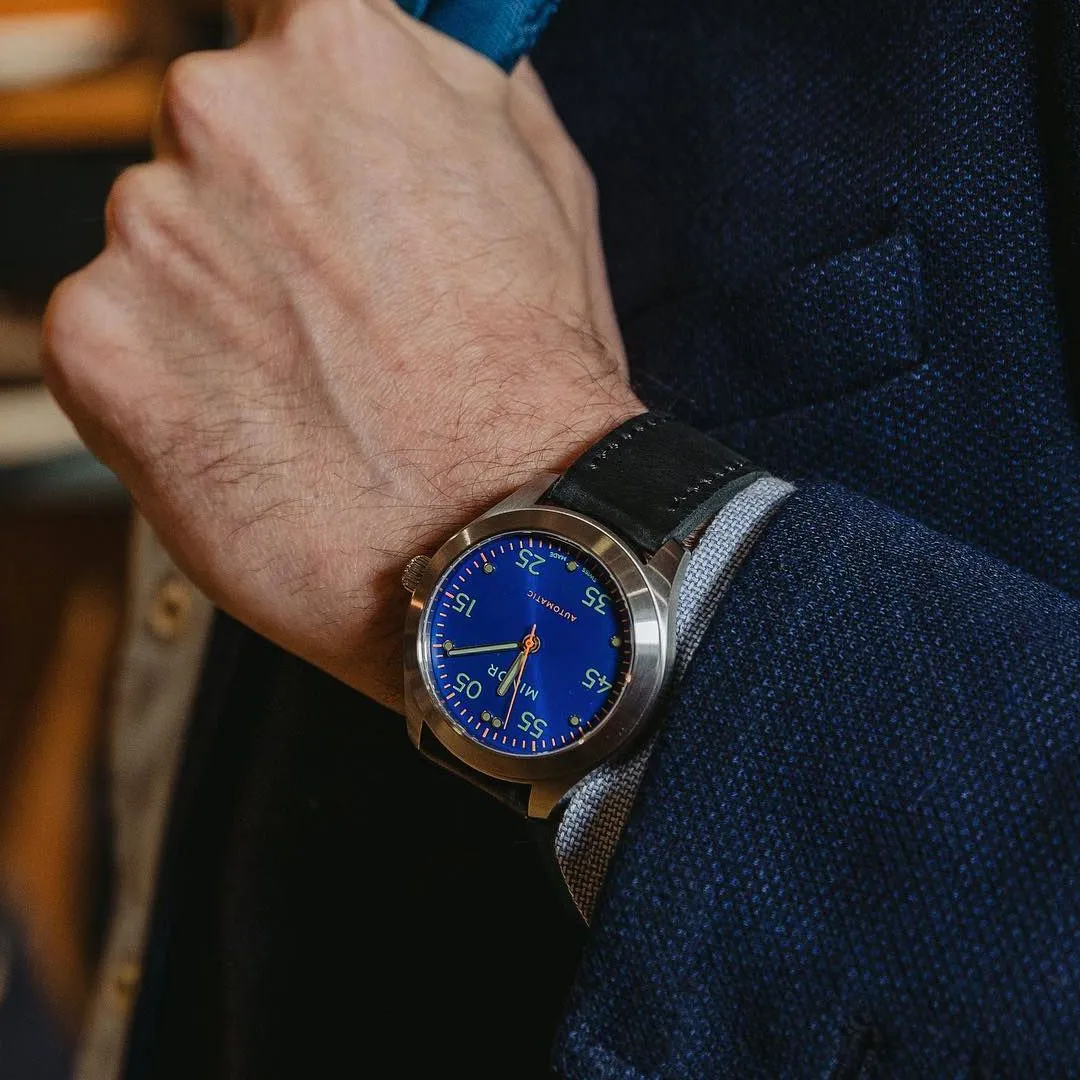 Minor Heritage Electric&nbsp;Blue - Swiss&nbsp;Made Limited&nbsp;Edition