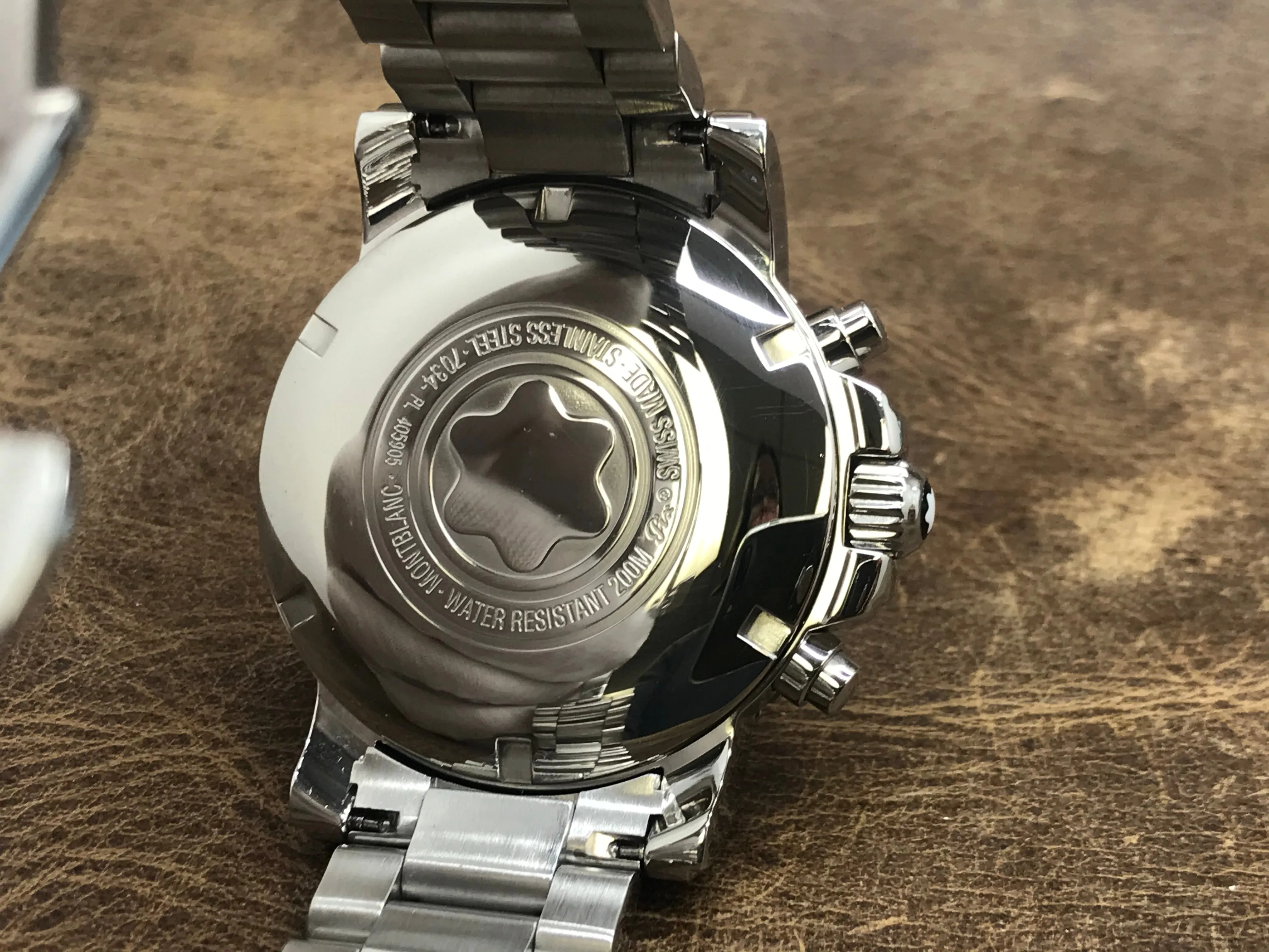 Montblanc Meisterstuck Sport 7034 Silver Sunray Dial Automatic Men's Watch