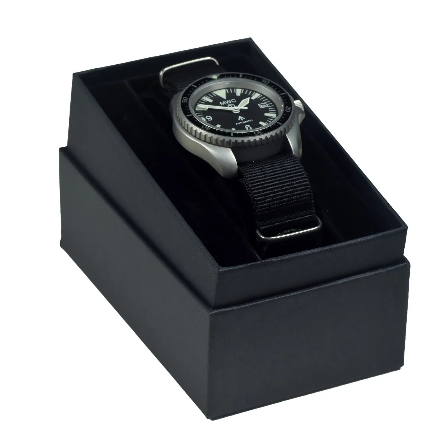 MWC 1999-2001 Pattern Automatic Military Divers Watch with Sapphire Crystal and 60 Hour Power Reserve