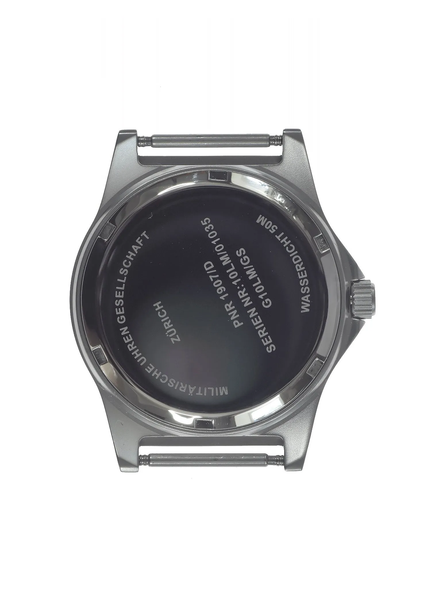 MWC G10 LM Stainless Steel Military Watch (Grey Strap)