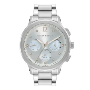 Olivia Burton 38mm Sports Luxe Blue Quartz Watch