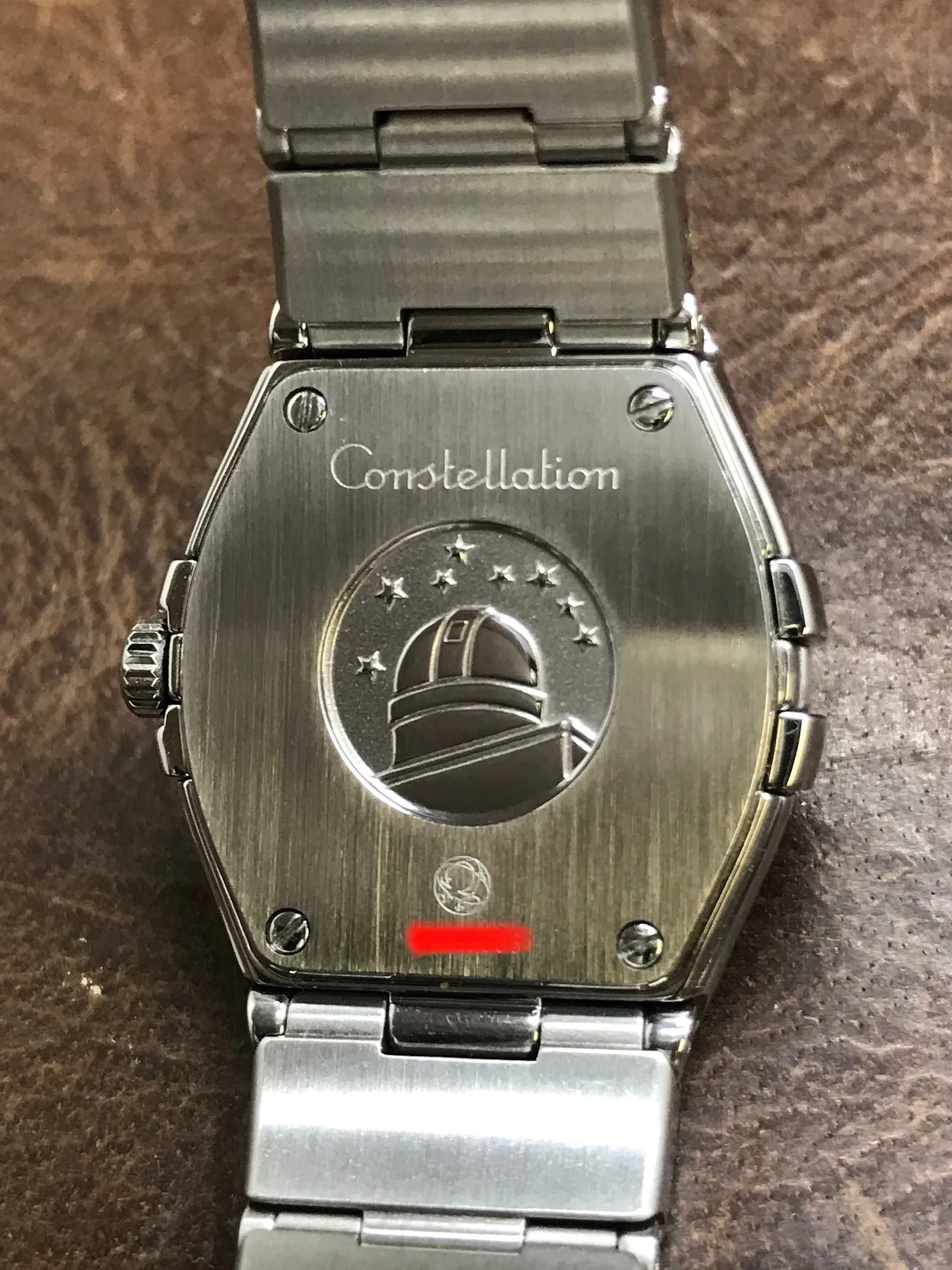 Omega Constellation 123.15.24.60.55.006 MOP Diamond Dial Quartz Women's Watch