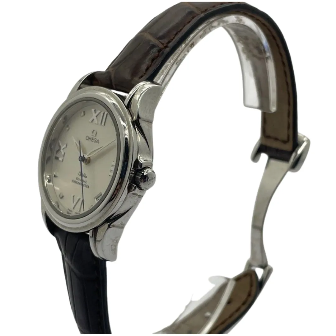 Omega DeVille Co-Axial 32.5mm Automatic White Dial Watch