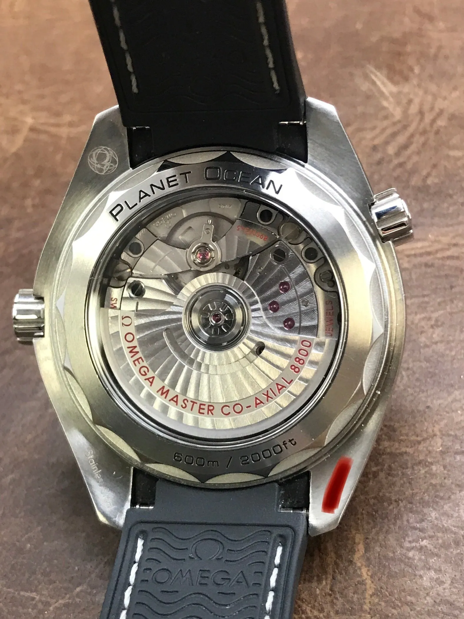Omega Seamaster Planet Ocean 215.33.40.20.01.001 Black Dial Automatic Men's Watch