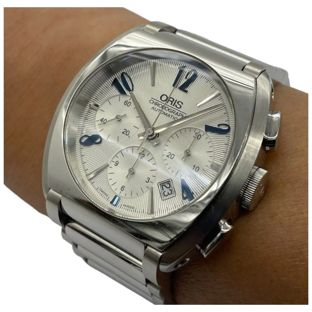 Oris 01 676 7574 Frank Sinatra 41mm Automatic Chronograph Watch