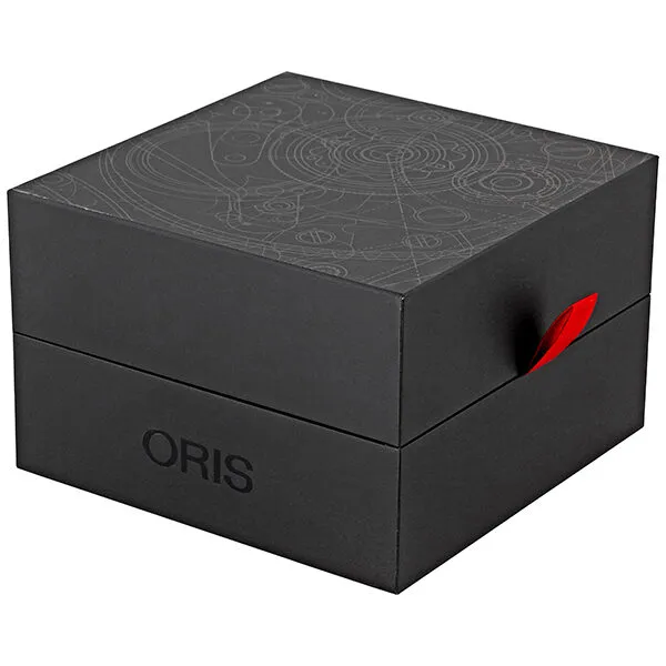 Oris Classic Date Automatic Black Dial Rose Gold and Steel Men's Watch 01 733 7594 4394-07 8 20 63