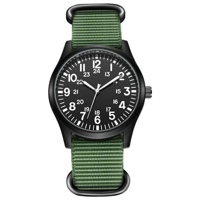 Outdoor Nylon Strap Sport Watch