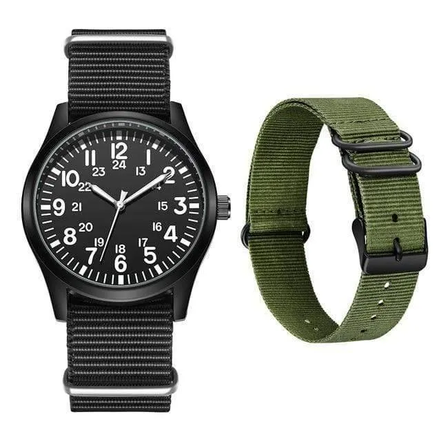 Outdoor Nylon Strap Sport Watch