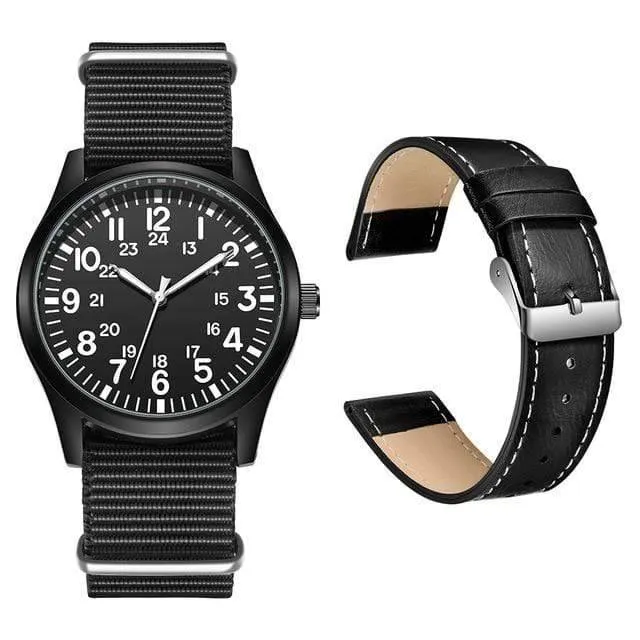 Outdoor Nylon Strap Sport Watch