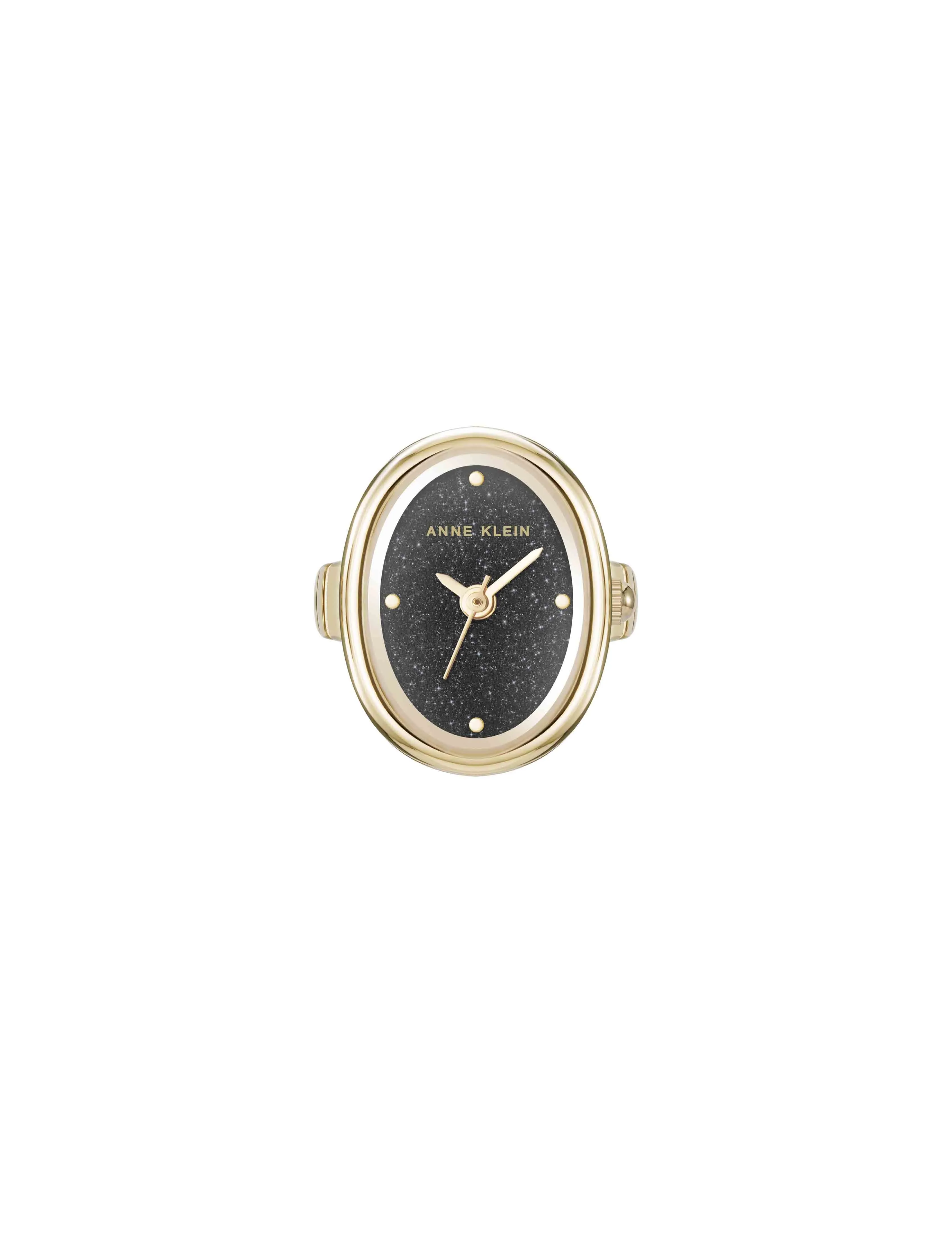 Oval Gemstone Ring Watch