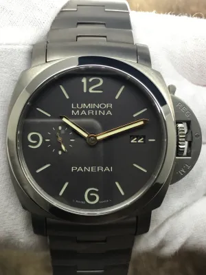 Panerai Luminor Marina 1950 3 Days PAM0352 Grey Dial Automatic Men's Watch