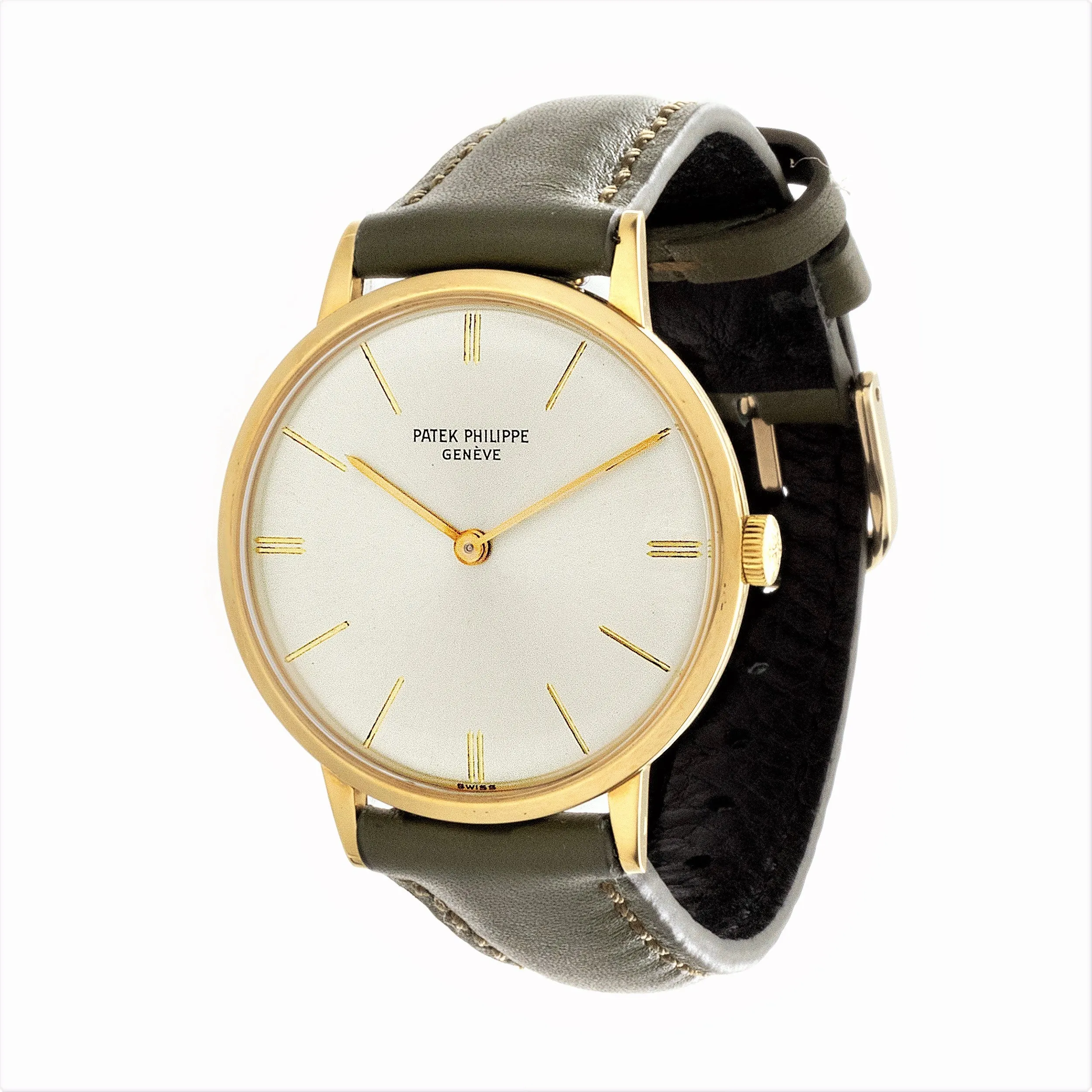 Patek Philippe 3468J Vintage Classic 33mm Calatrava Watch circa 1965