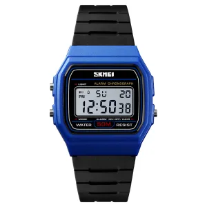 Personality square digital display fashion hipster watch W2314812
