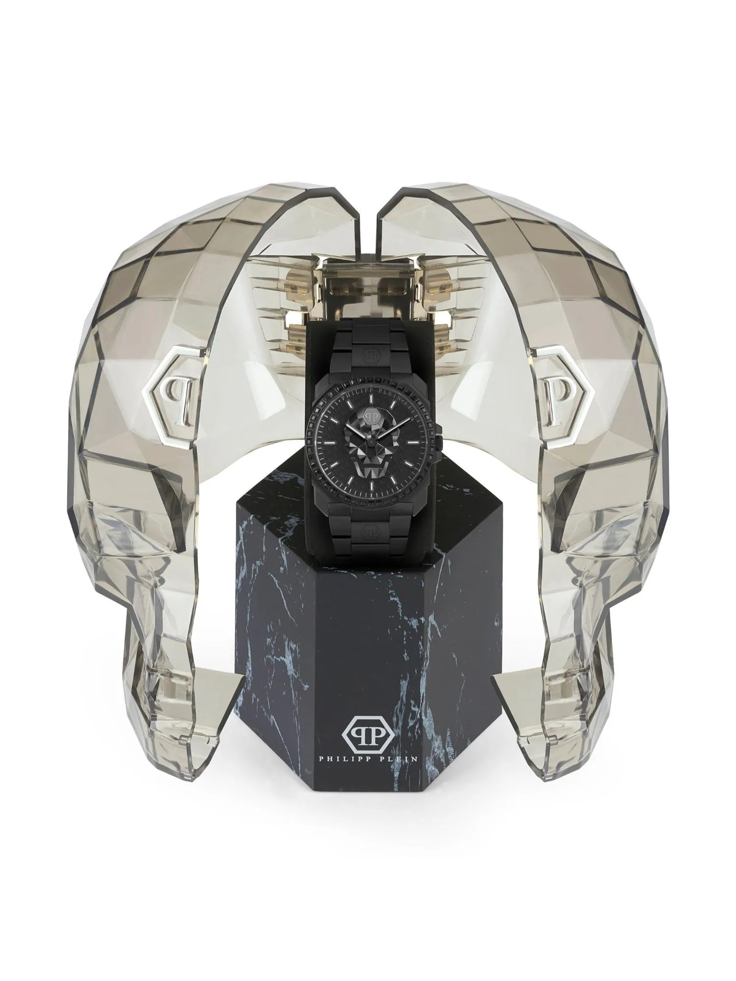 Philipp Plein Men 40 mm Size Black Dial Analog Watch - PWLAA0922