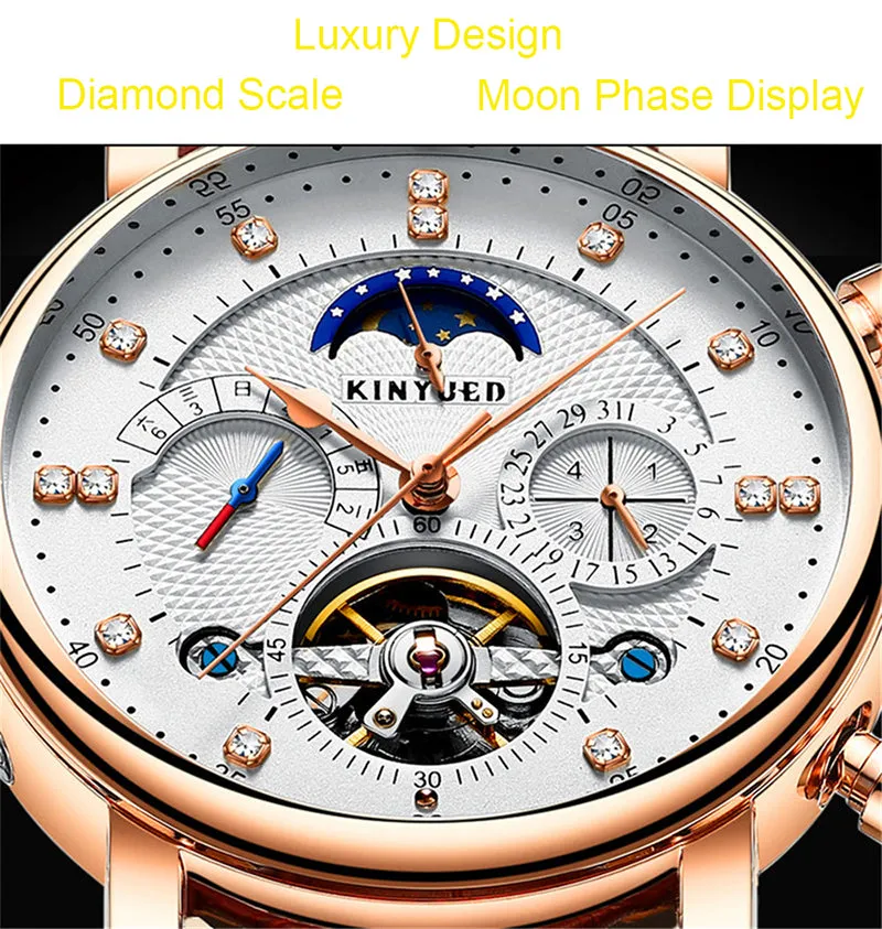 Premium Automatic Tourbillon Skeleton Watch