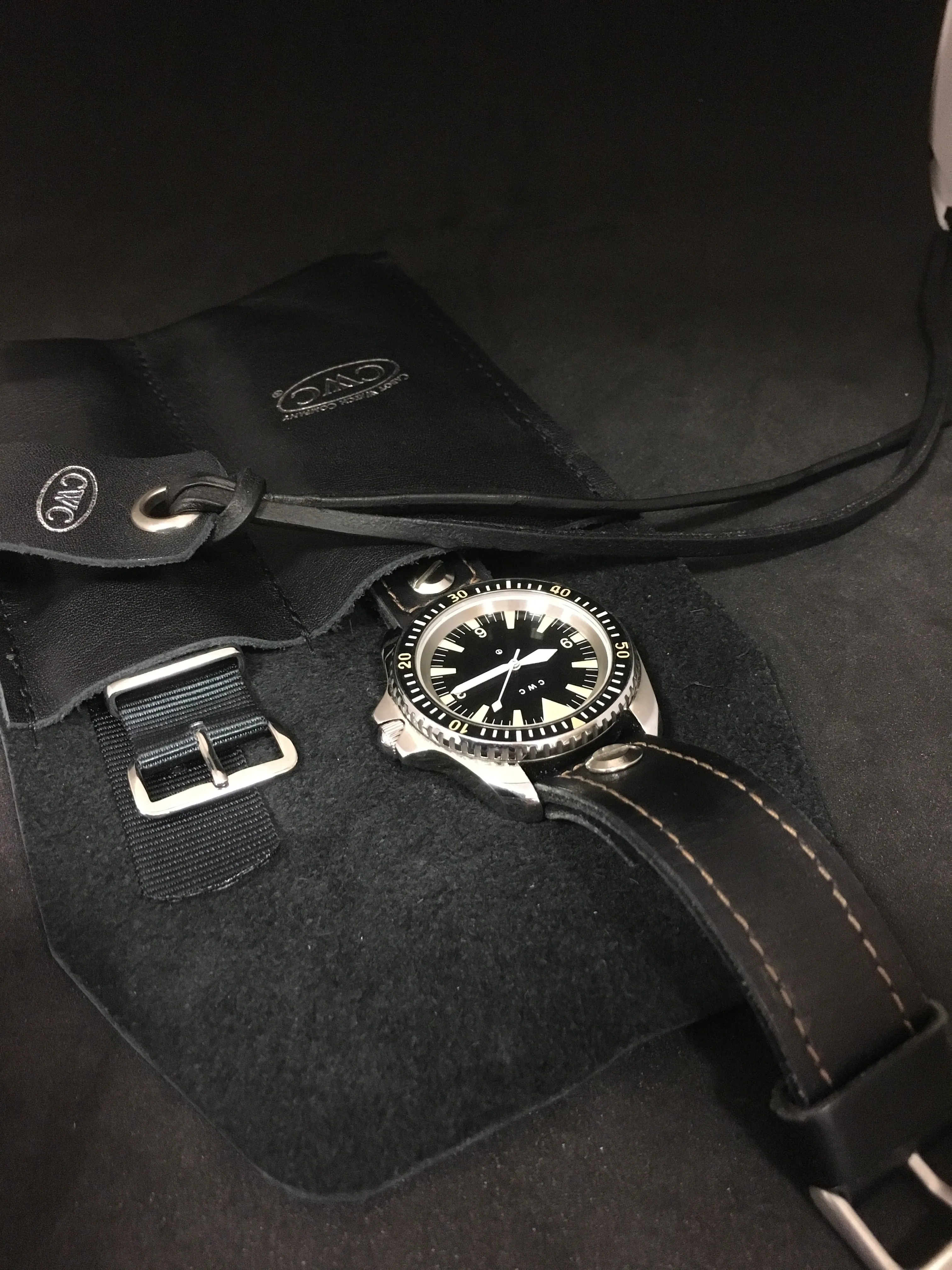 Premium Leather Watch Roll