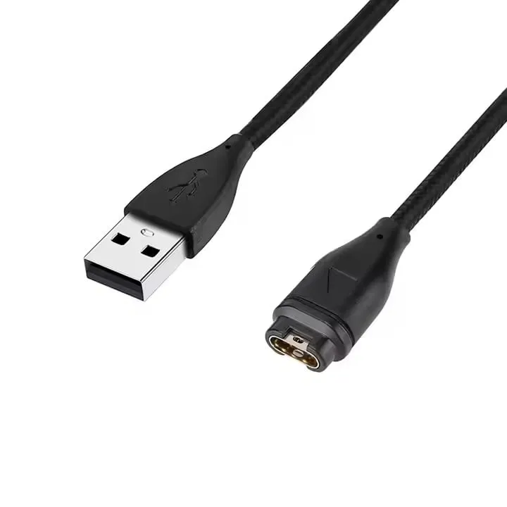 Premium Nylon Braided Charging Cable for Garmin Smart Watches