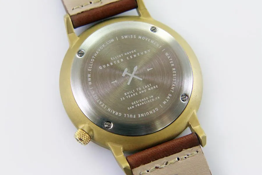 Quarter Century Watch Gold - 41 mm: Natural