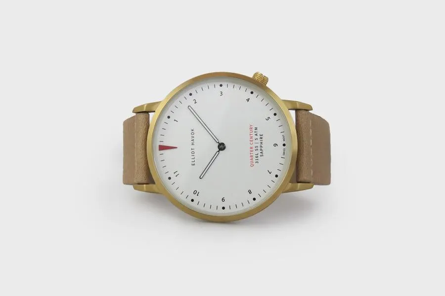 Quarter Century Watch Gold - 41 mm: Natural