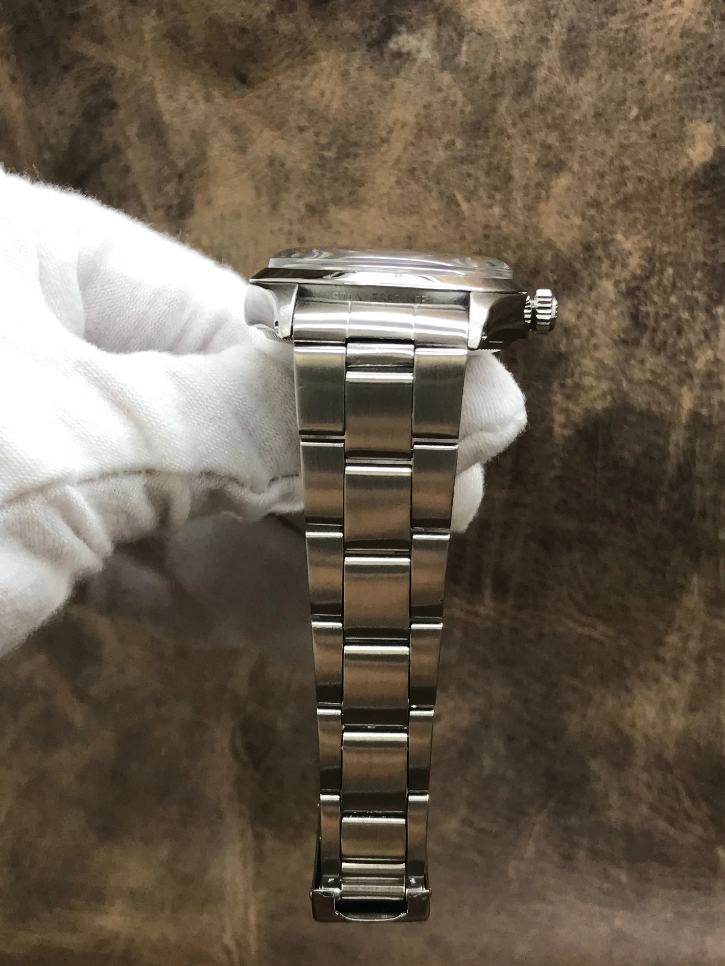 Rolex Air-King 5500 Blue Dial Automatic Watch