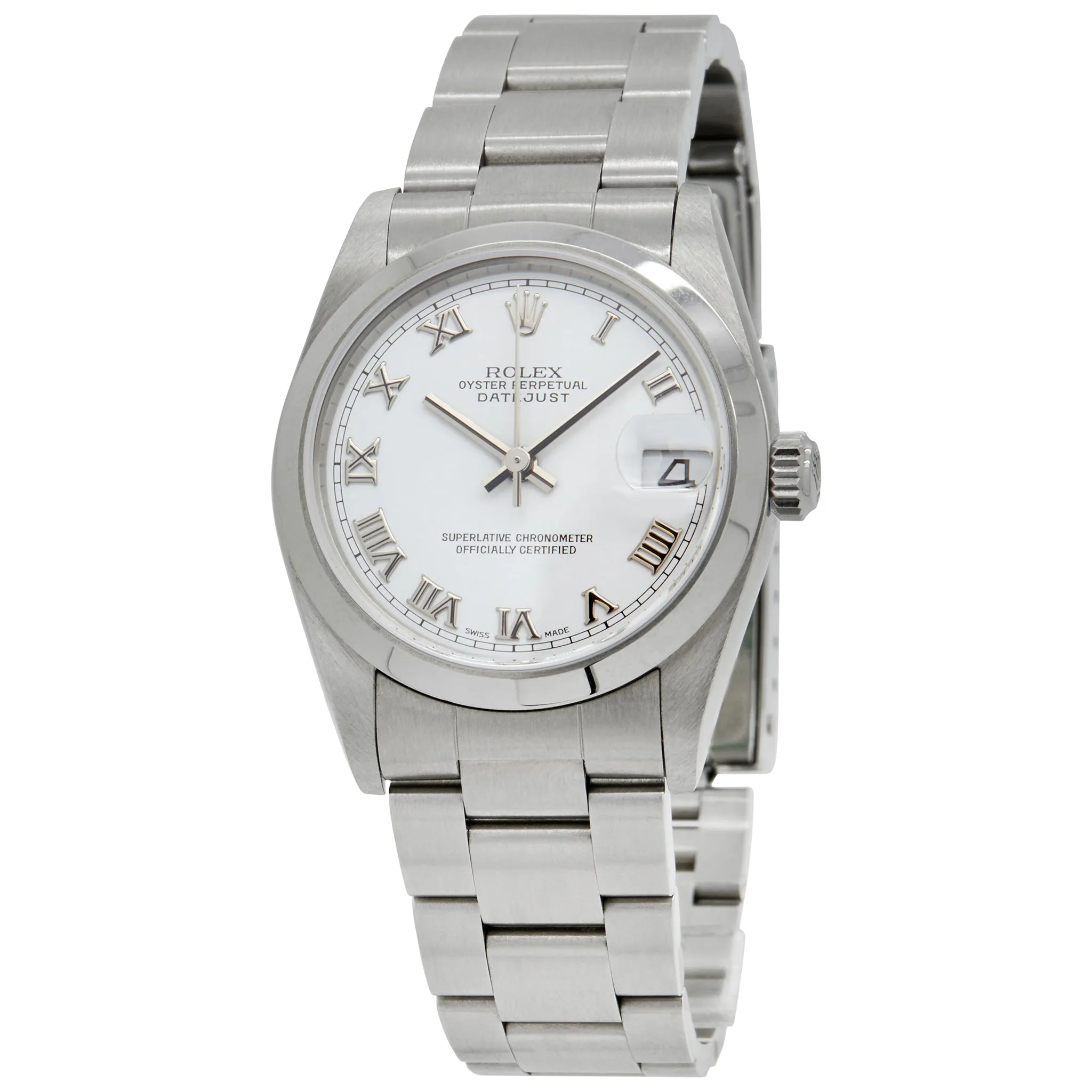 Rolex Datejust 68240 White Dial Automatic Women's Watch