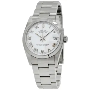 Rolex Datejust 68240 White Dial Automatic Women's Watch