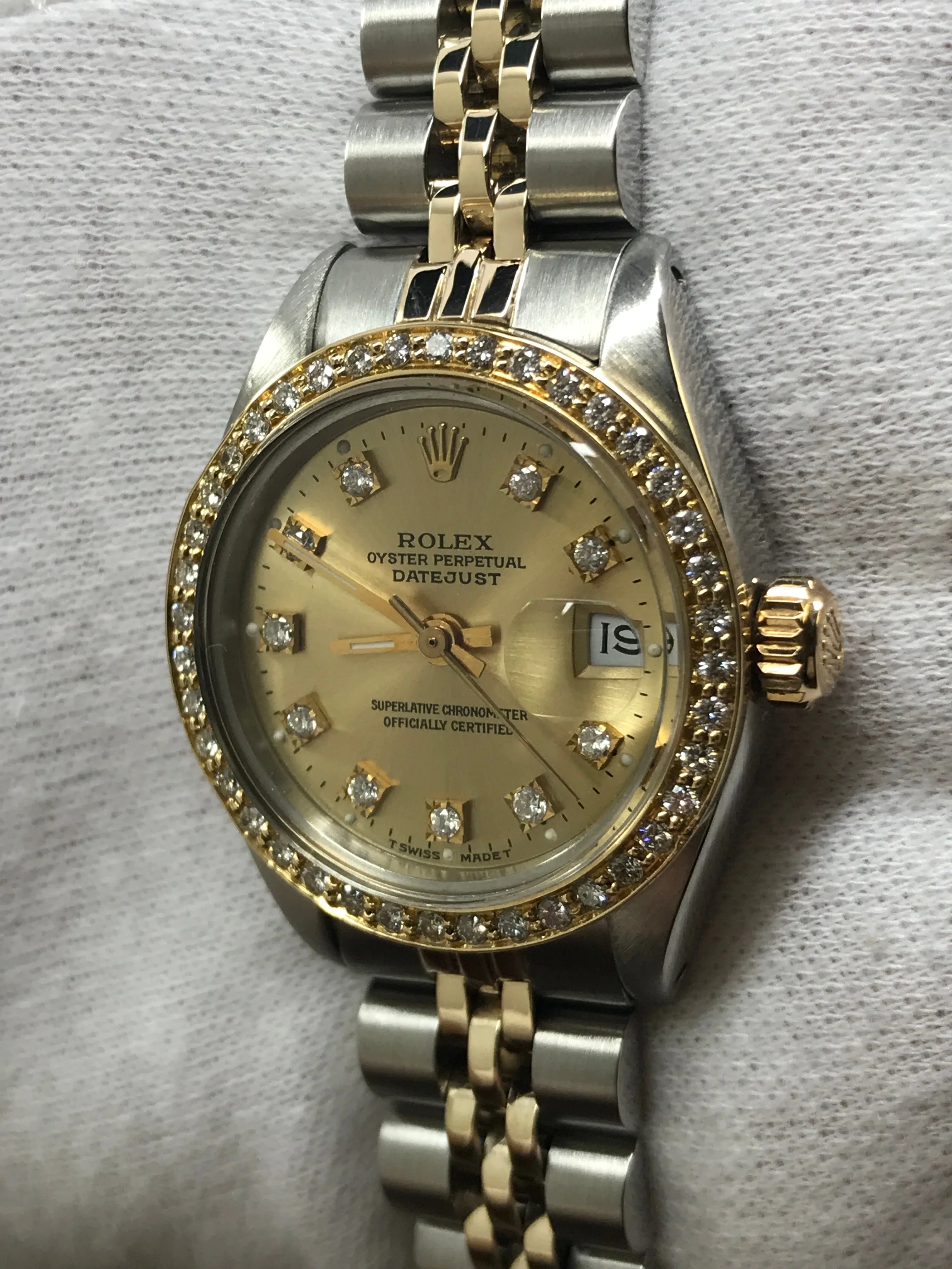 Rolex Datejust 6916 Champagne Dial Automatic Women's Watch