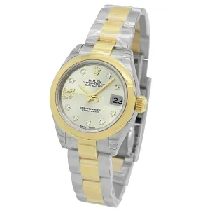 Rolex Datejust Diamond 279163 Silver Dial Automatic Women's Watch