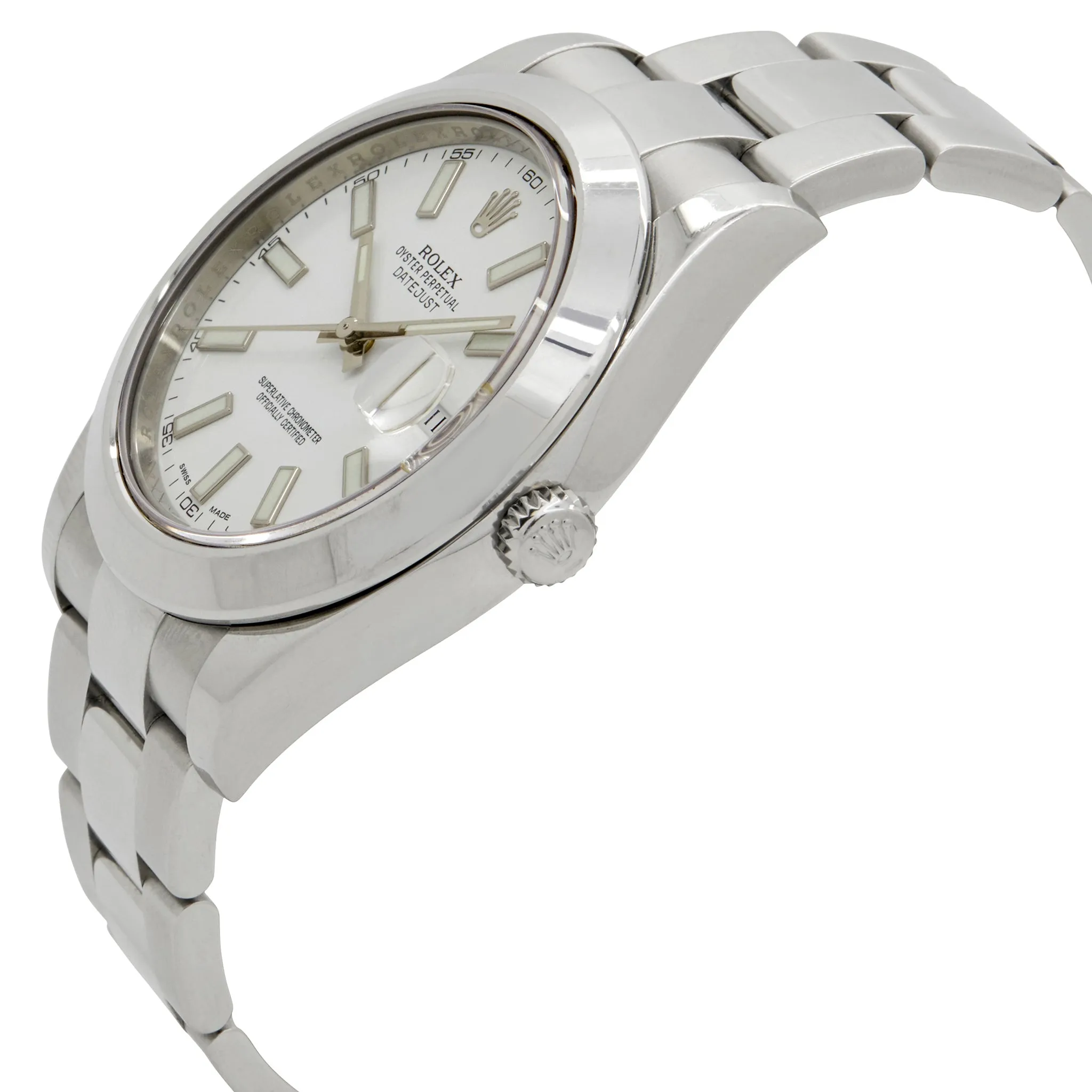 Rolex Datejust II 116300 White Dial Automatic Men's Watch