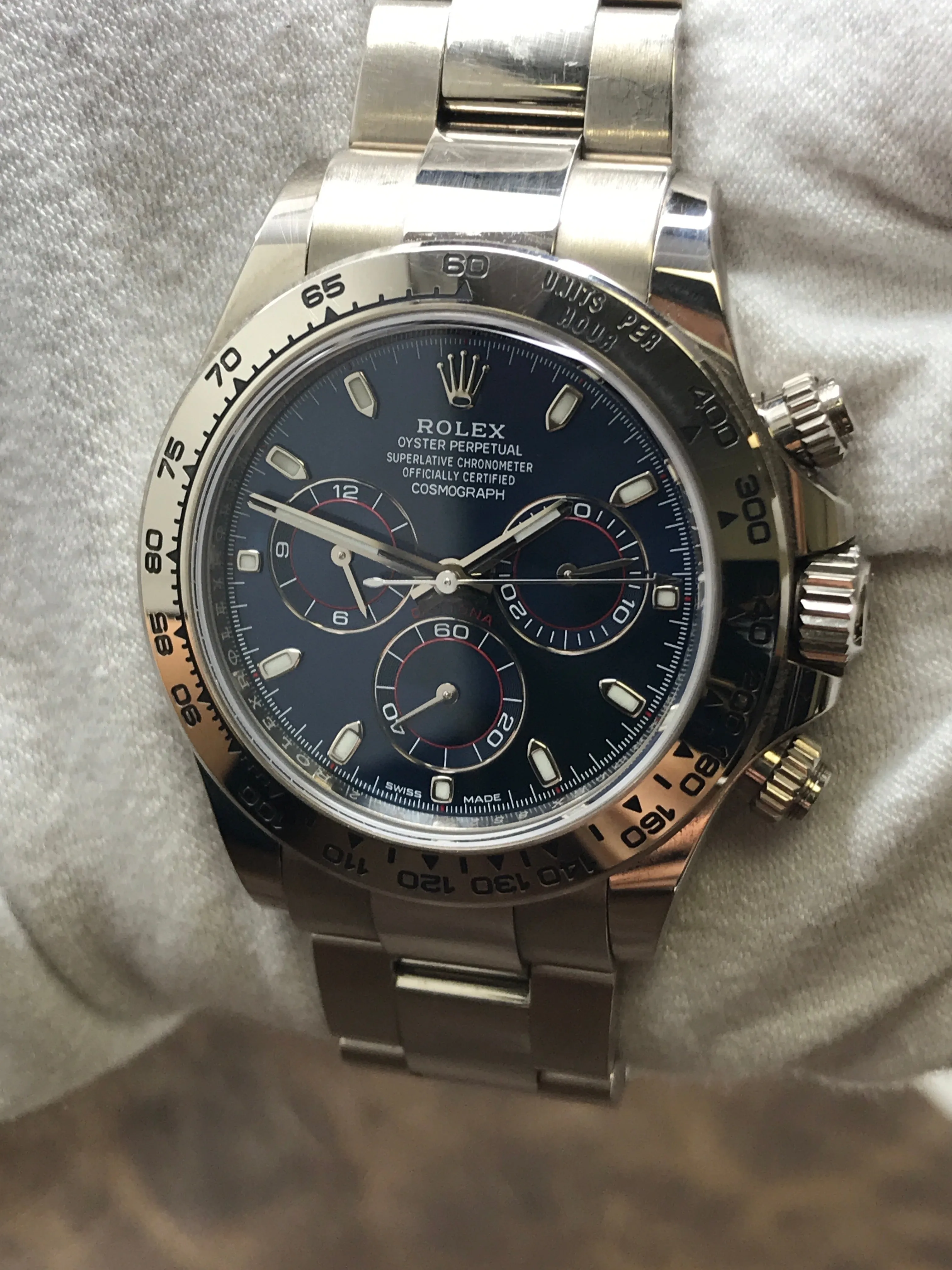 Rolex Daytona 116509 Black Dial Automatic Men's Watch