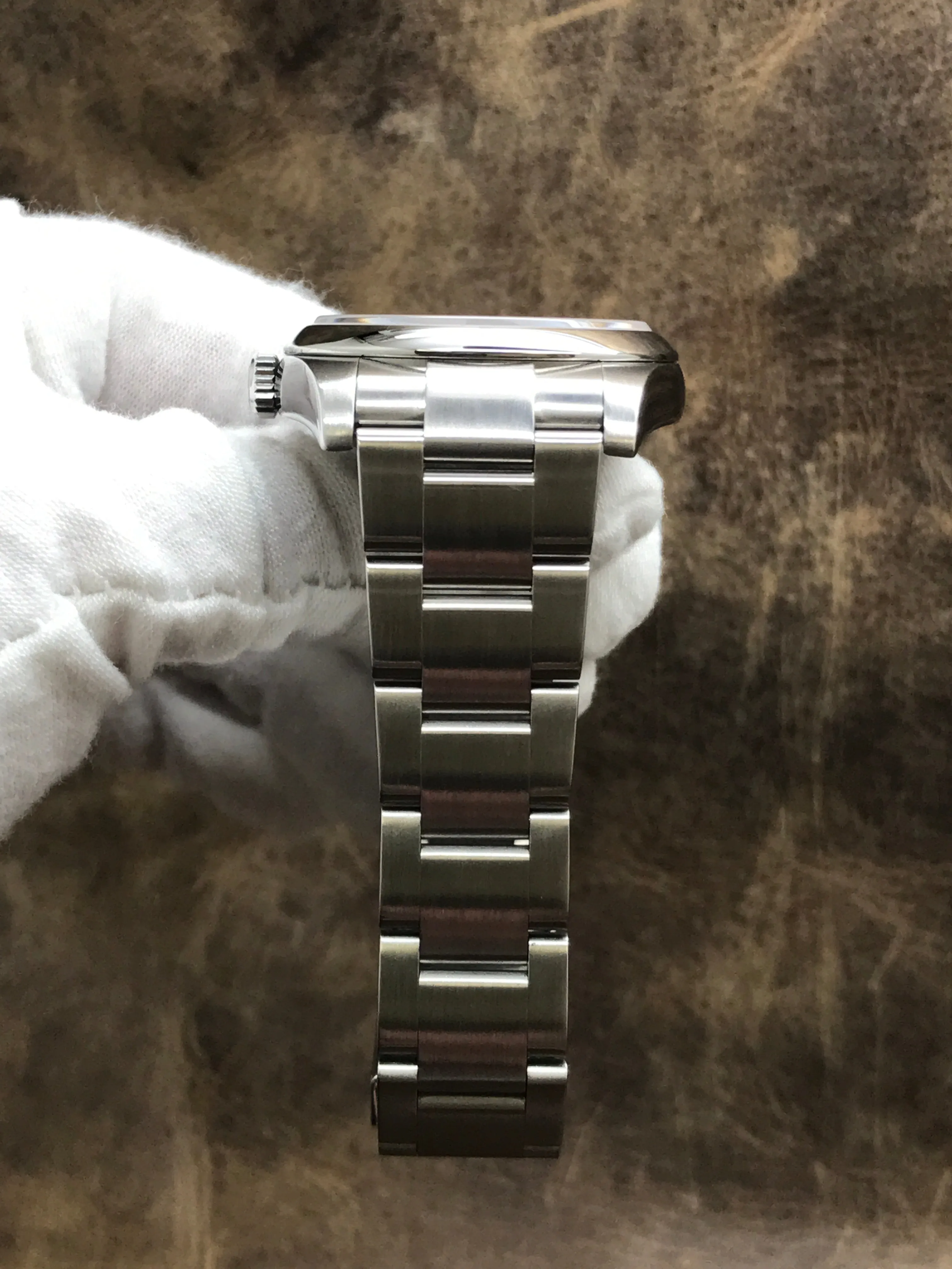 Rolex Oyster Perpetual 36mm 116000 Silver-tone Dial Automatic Watch