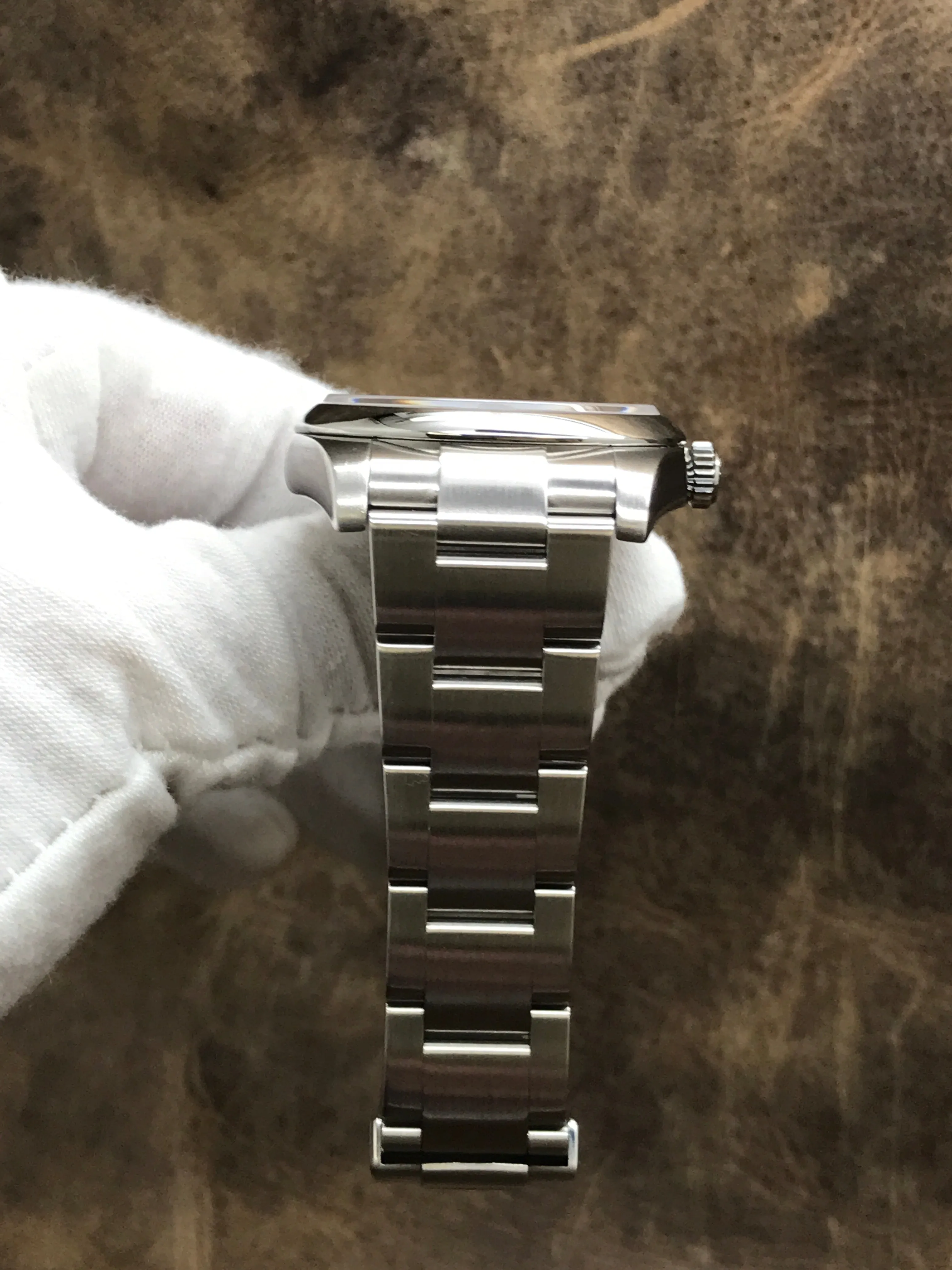 Rolex Oyster Perpetual 36mm 116000 Silver-tone Dial Automatic Watch