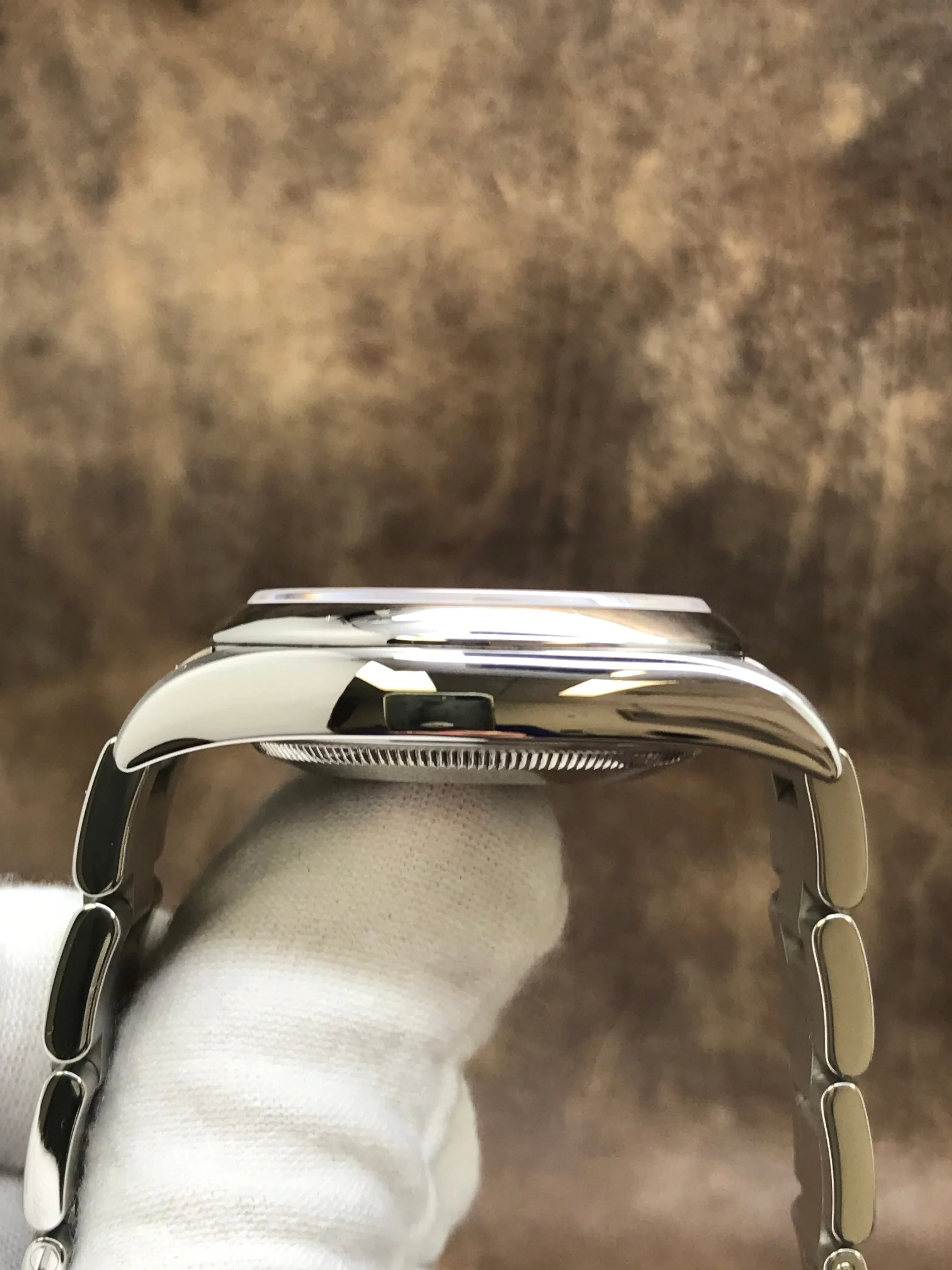 Rolex Oyster Perpetual 36mm 116000 Silver-tone Dial Automatic Watch