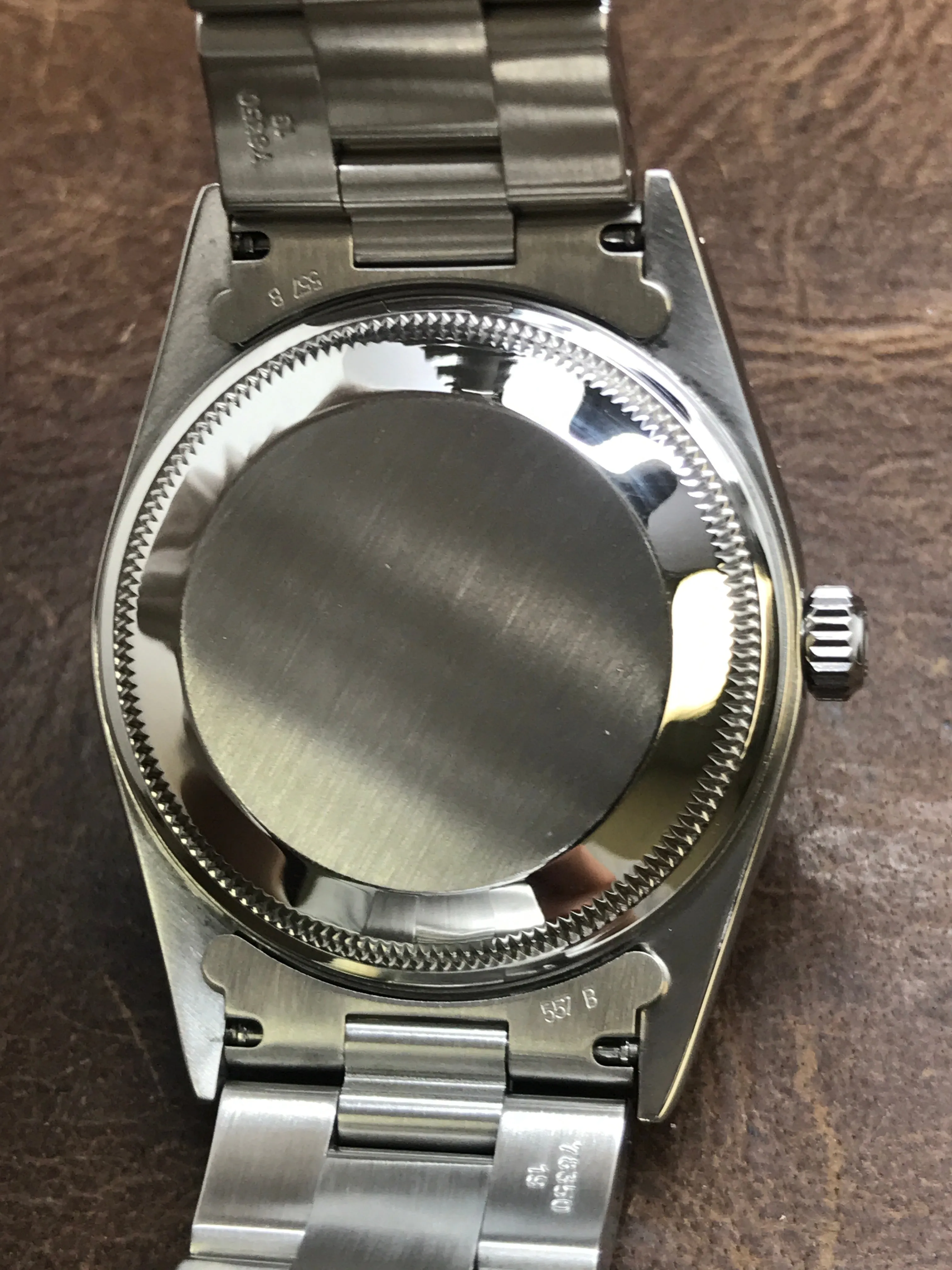 Rolex Oyster Perpetual Date 34mm 15200 Silver Dial Automatic Watch